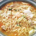 くみたんネコ's cooksnap of when they made サッポロ一番 韓国スンドゥブ風なべ.