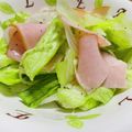 kinniko's cooksnap of when they made ハムのサラダ.