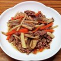 ☆魔矢☆'s cooksnap of when they made 牛牛蒡炒め煮.