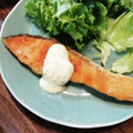 ばたみそーぱん☆'s cooksnap of when they made 秋鮭のムニエル　マスタードソース.