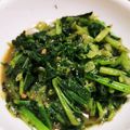 seaちゃん3's cooksnap of when they made かぶの葉(大根菜）の味噌ゴマ和え.