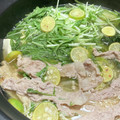 クックM6DK2O☆'s cooksnap of when they made 水菜とすだちのアジアン鍋.