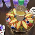 yumienne's cooksnap of when they made 簡単♪ハロウィンに口の形のリンゴ飾り切り.
