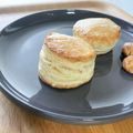 ボーダーのJOY's cooksnap of when they made 基本のイングリッシュスコーン。プレーン.