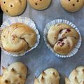 クック2CMIQR☆'s cooksnap of when they made 猫パン.