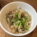Hanachan13's cooksnap of when they made 簡単！鯖の水煮缶と舞茸の炊き込みご飯♡.