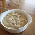 みるく茶's cooksnap of when they made ヘルシー♡鶏ささみ肉と白菜のミルクスープ.