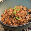 saki1010's cooksnap of when they made 鶏皮とひじきde炊き込みご飯♡ｼｯｶﾘ味.