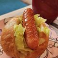 sayaリーヌ's cooksnap of when they made 朝食＆ランチに♪ロールパンでホットドッグ.