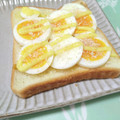 ぱふ♪'s cooksnap of when they made サク！カレーマヨのゆで卵トースト.