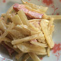pikusuzu2's cooksnap of when they made ヤーコンとベーコンのマヨ炒め♫.