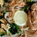 xyzクック's cooksnap of when they made 豚生姜焼き風パスタ.