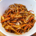 akari2525's cooksnap of when they made 大根の皮deごはんのお供！.