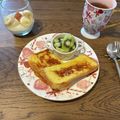 あねこちゃん's cooksnap of when they made 超簡単☆牛乳なしで作るフレンチトースト.