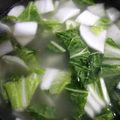 yikar1's cooksnap of when they made 大根と白菜のあったかスープ.
