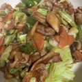 snow012's cooksnap of when they made 豚肩ロースの甘辛コチュジャン炒め.