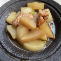 gohanちゃん's cooksnap of when they made 簡単！鶏と大根と蒟蒻の煮物.