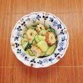 コムギ大好き's cooksnap of when they made きゅうりとちくわのレモンオイマヨサラダ.