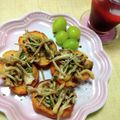 うたかた。's cooksnap of when they made きのこonバゲット.