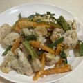 papikun's cooksnap of when they made ☼鶏もも肉とインゲンの中華炒め生姜風味.