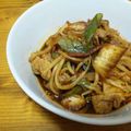 mikaduki7's cooksnap of when they made 10分で出来る！辛くない豚キムチ～♪.