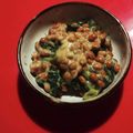 神風＊'s cooksnap of when they made 納豆とほうれん草のやみつきサラダ.