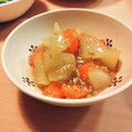 aromatico's cooksnap of when they made 大根と人参のそぼろ煮.