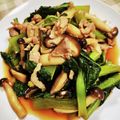 suptnik's cooksnap of when they made 小松菜と豚肉のポン酢炒め.