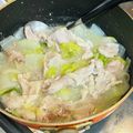 tonton041's cooksnap of when they made トロうまっ☆白菜と塩麹豚こまの煮物.