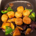 アオミドチ's cooksnap of when they made ◆茄子とピーマンと肉団子の甘辛炒め◆.