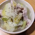 kaiselim's cooksnap of when they made 超簡単＊とろける白菜＆豚バラ（塩味）.