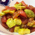 ドドレミ♪'s cooksnap of when they made まぐろとアボカドのわさび醤油和え.