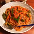 ＊＊もっさん＊＊'s cooksnap of when they made 3種野菜のナポリタン.