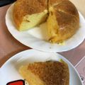黒木桜's cooksnap of when they made ふっくら、つやつやのカステラを炊飯器で.