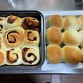 hiyoko17's cooksnap of when they made HBで無理やり大量パン（シナモンロール）.