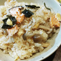 ばたみそーぱん☆'s cooksnap of when they made 炊き込みご飯＊甘塩鮭と油揚げの生姜風味.