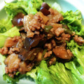 ばたみそーぱん☆'s cooksnap of when they made エスニック風☆ナスとピーマンのそぼろ.