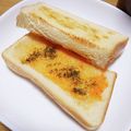 ﾋﾟﾛﾐ♡'s cooksnap of when they made ラー油トースト.