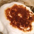 クックA5EQEZ☆'s cooksnap of when they made フライパンで作る生米パン♪家のお米使用！.