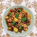 コムギ大好き's cooksnap of when they made ノンオイルで満足♪鶏となすのカレー炒め.