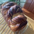 やまきょんきょん's cooksnap of when they made 捻りチョコ食パン（HB使用）.