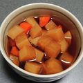 足場ｼﾞｬﾝｷｰ's cooksnap of when they made お弁当に入れる　大根の煮もの.