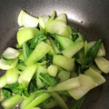 もじさん's cooksnap of when they made 青梗菜炒め.