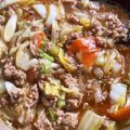 みんちょ。's cooksnap of when they made 簡単＆節約☆白菜とひき肉のあんかけ丼.