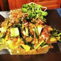 ダッフィーニーうに's cooksnap of when they made 納豆とニラ入り！豆腐チャンプルー.