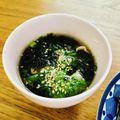 ねっちゃんっ's cooksnap of when they made ✿豚肉と春菊のスープ✿.