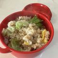 papikun's cooksnap of when they made 塩昆布とレタスの和風チャーハン.