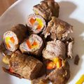 ぶす丸's cooksnap of when they made ゴボウとパプリカの牛肉巻き＊甘辛照り焼き.