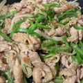 おーしまさんち's cooksnap of when they made 簡単★チンジャオロース.