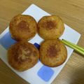 ミルクめろん's cooksnap of when they made クリームチーズ入り、いももち.